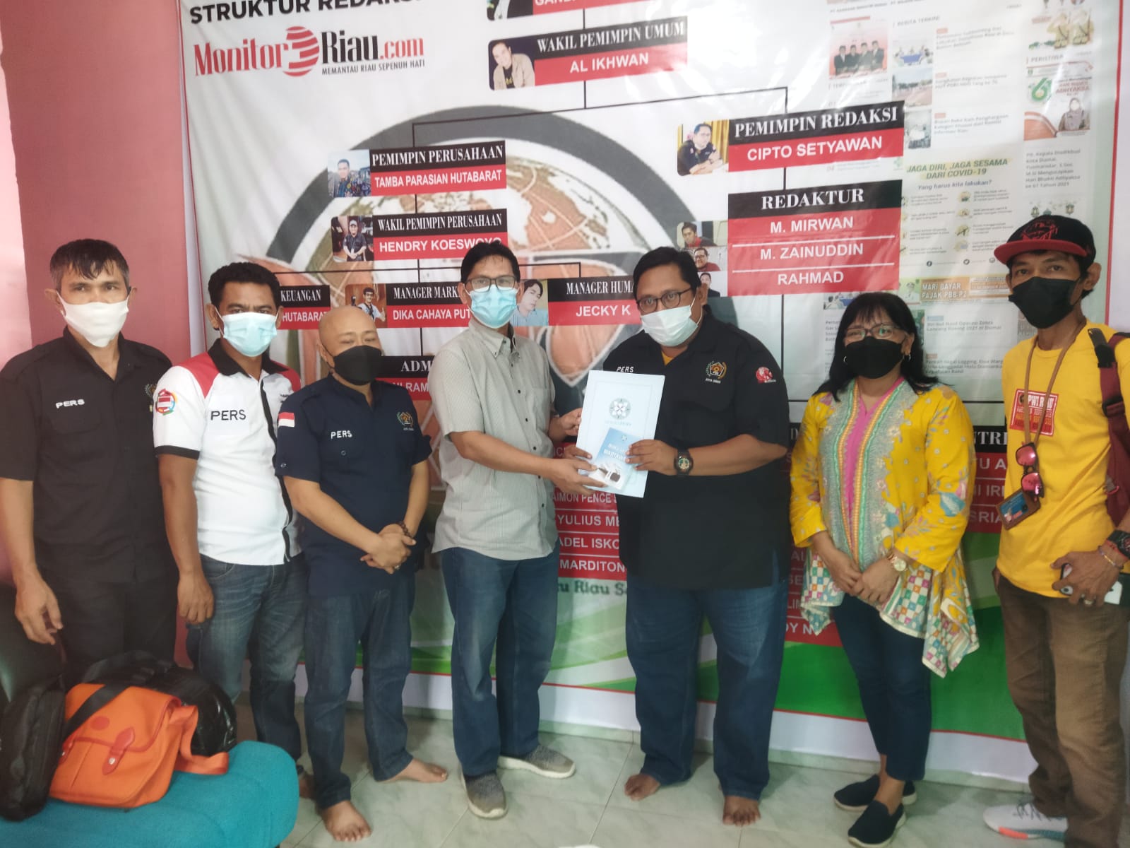 Tim Dewan Pers Lakukan Verifikasi Faktual Media Monitorriau.com