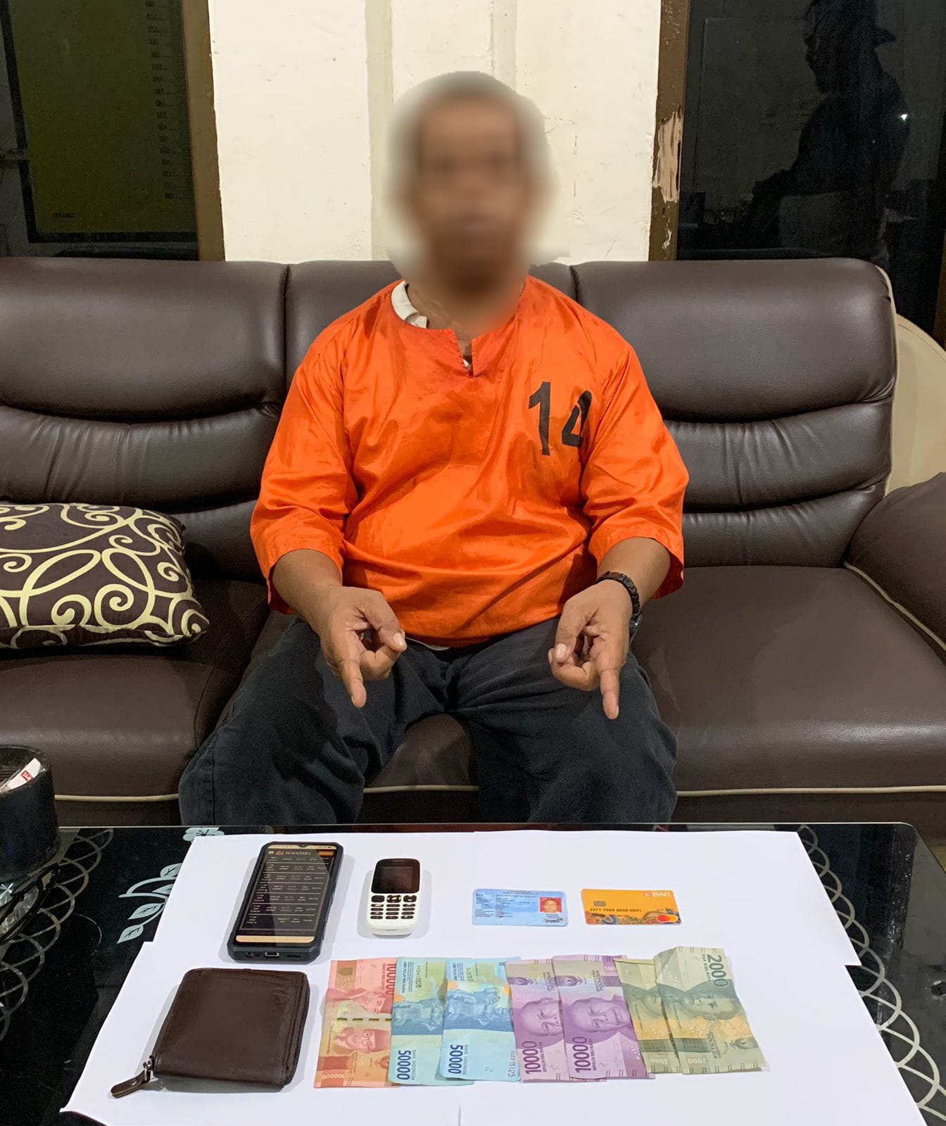 Satreskrim Polres Bengkalis Bekuk Pria 40 Tahun Pelaku Perjudian Jenis Togel Online