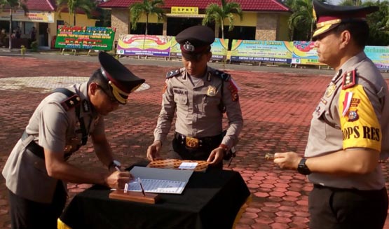 Mutasi, Wakapolres Bengkalis Dijabat Kompol Taufiq Hidayat
