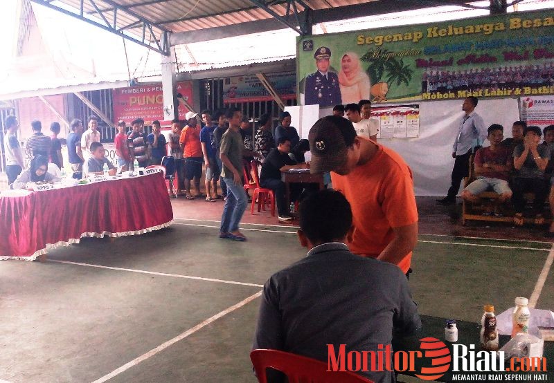 235 Warga Binaan Salurkan Hak Pilih di Rutan Dumai