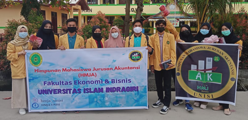 HMJA Unisi Bagi-bagi Masker secara Gratis