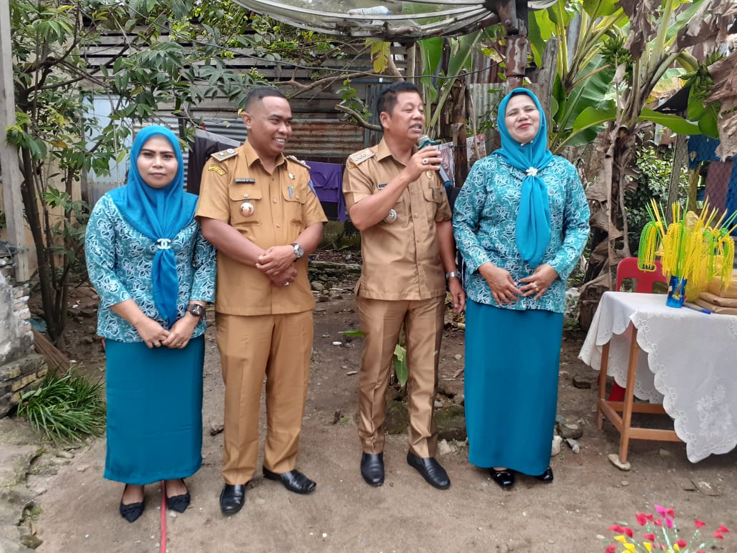 Camat Rantau Utara Kunjungi Posyandu Mandiri Melati di Jalan Paindoan