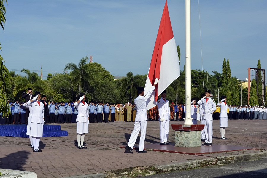 Walikota Dumai Pimpin Upacara Hari Pahlawan