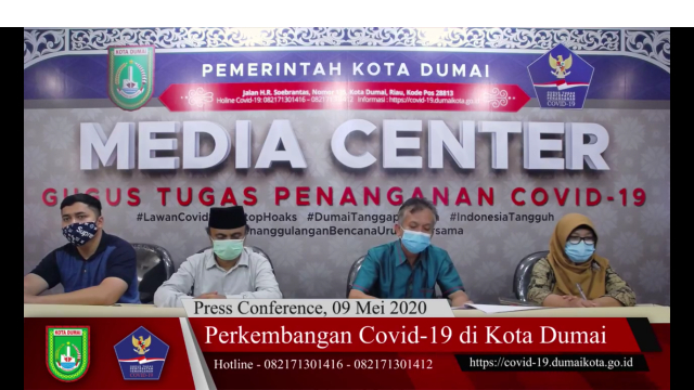 Pasien Sembuh Dari Covid 19 di Dumai Bertambah