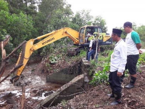 Pemko Masih Menormalisasi Drainase Penyebab Sebagian Daerah di Dumai Tergenang