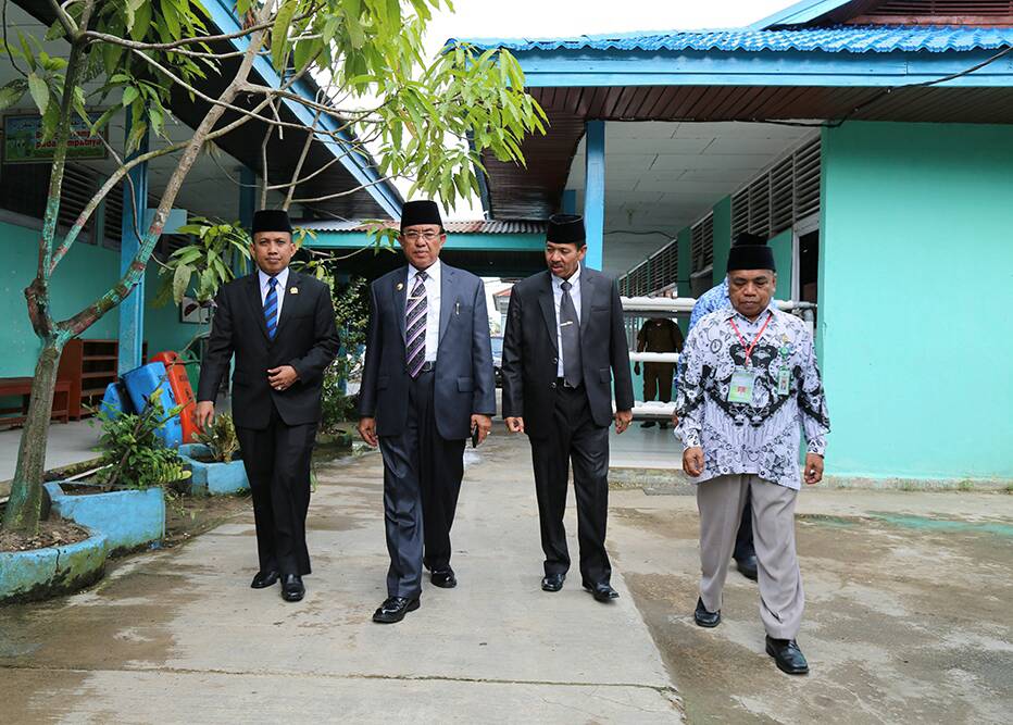 Bupati Inhil Yakin Pelaksanaan UN SMP 2017 Berlangsung Lancar