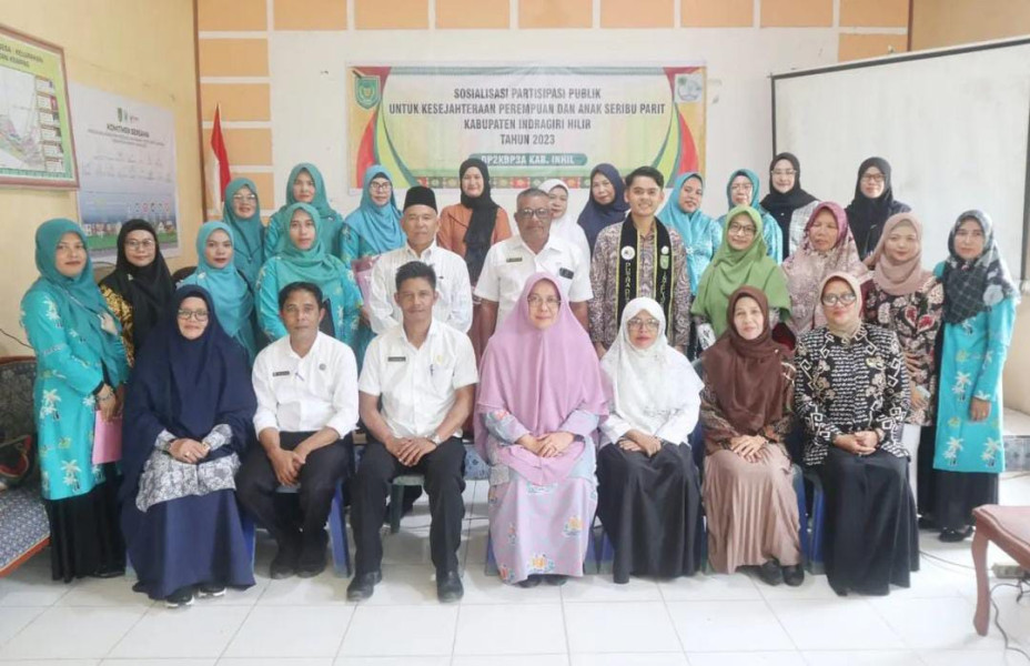 DP2KBP3A Inhil Gelar Sosialisasi PUSPA di Kecamatan Kempas