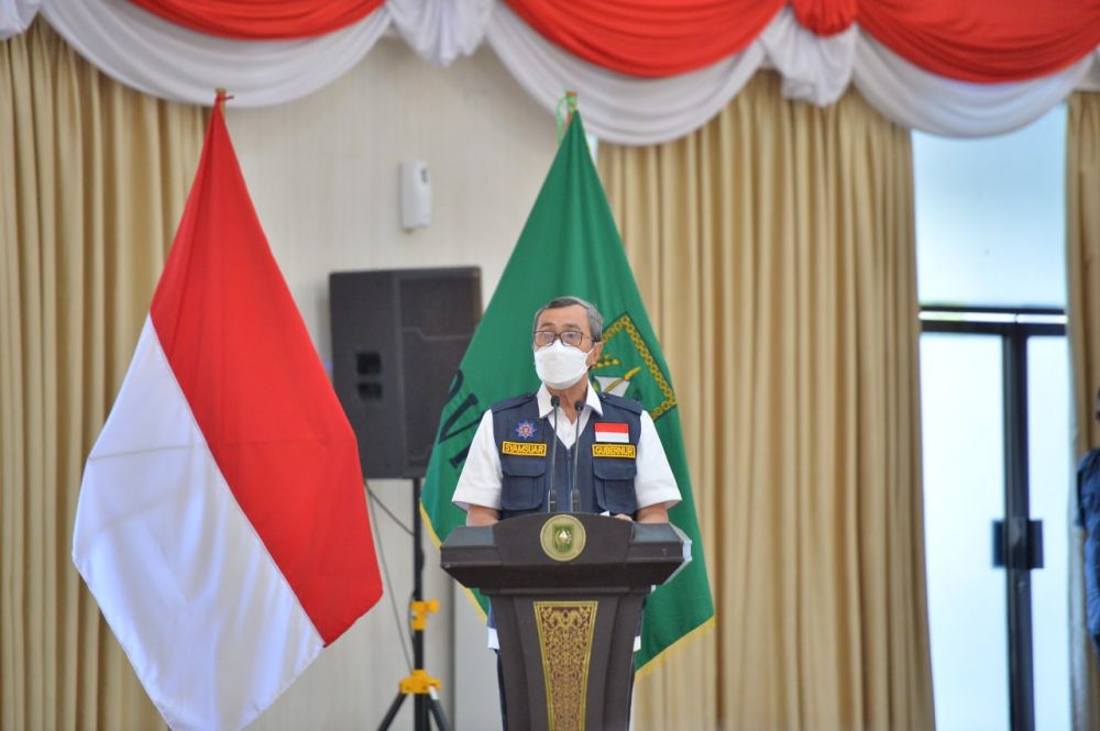 Antisipasi Kenaikan Covid-19, Gubri Minta Bupati/Wali Kota Tidak Buka Sekolah Tatap Muka