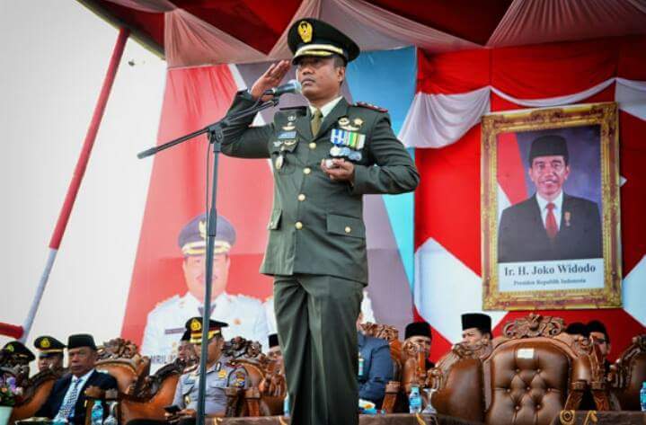 Ini Pesan Dandim 0303 Bengkalis, Saat Pimpin Peringatan Hari Pahlawan