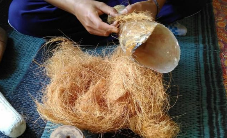Serat Kelapa 90 Persen Dipasarkan ke Mancanegara