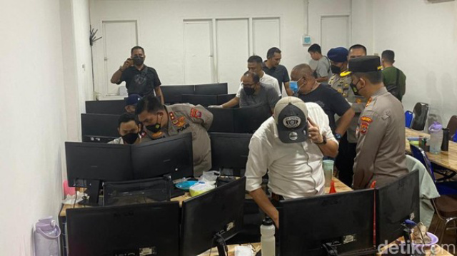 Gerebek Kantor Kosong Judi Online, Polda Sumut Hanya Amankan Puluhan Komputer