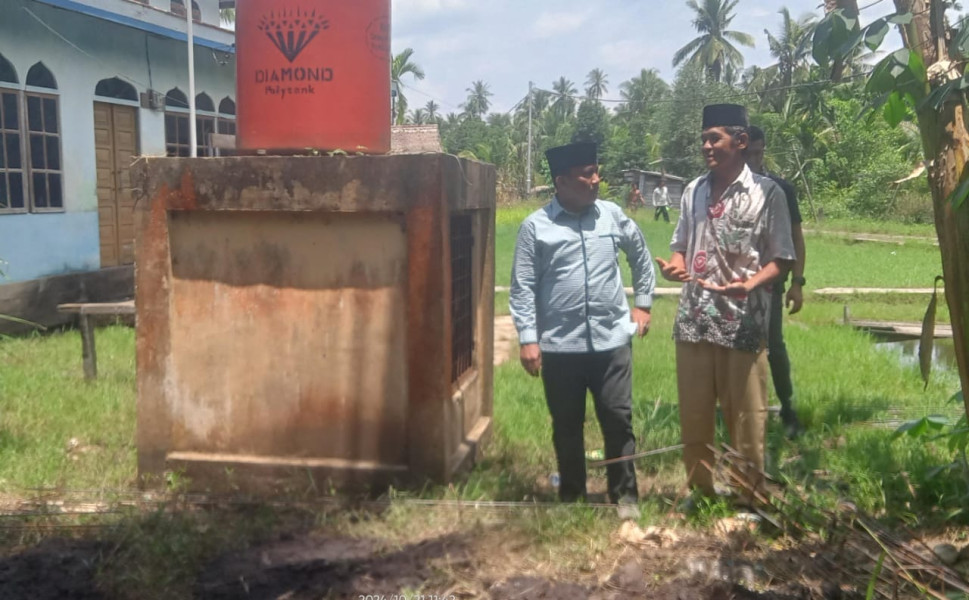 Usai Dianggarkan, Dani Diajak Melihat Rehab Masjid di Sungai Intan Kiri