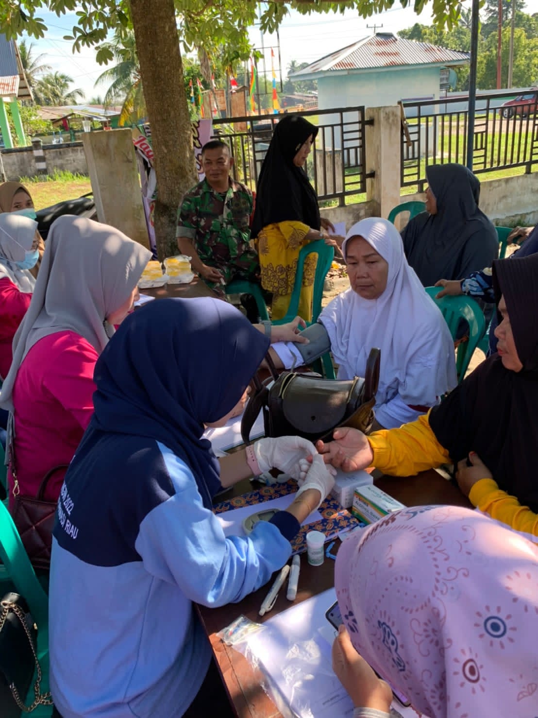 Kukerta Stifar 2022 Laksanakan Penyuluhan Dagusibu dan Bantu Kegiatan Cek Kesehatan