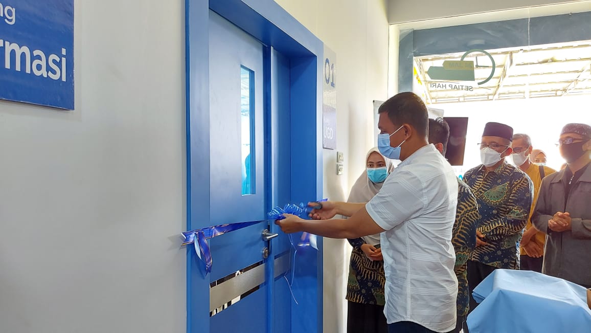 Dandim 0314/Inhil Resmikan Klinik Pratama Kayu Jati