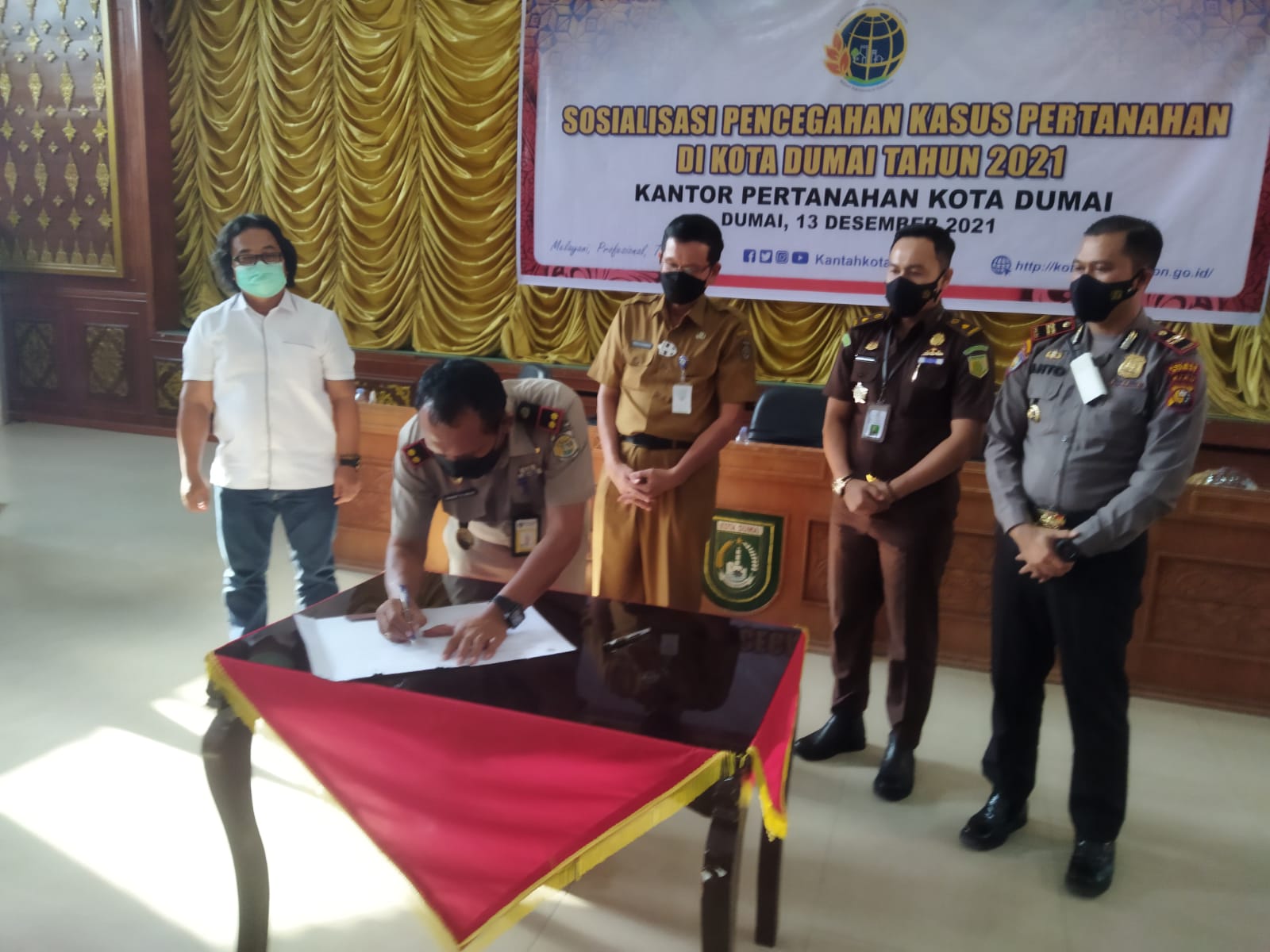 Sosialisasi Pencegahan Kasus Pertanahan 2021