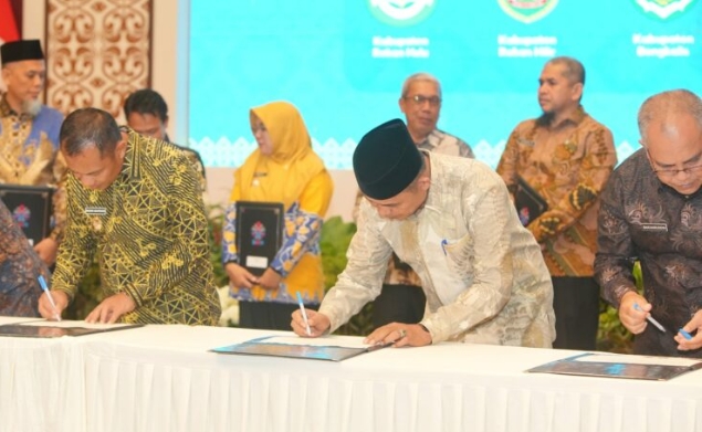 Bupati Inhil Teken Komitmen Bersama Manajemen Talenta ASN Provinsi Riau - Kepri