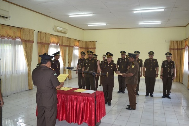 Sertijab Kasipidum Kejaksaan Negeri Dumai