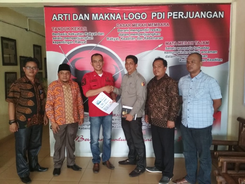 Bawaslu Datangi DPC PDI Perjuangan Dumai