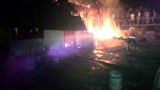 Dilalap si Jago Merah, Rumah Kontrakan di Bumi Ayu Jadi Abu