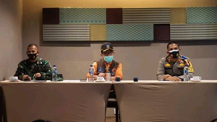 Zul AS Pimpin Rapat Evaluasi Prokes Covid19