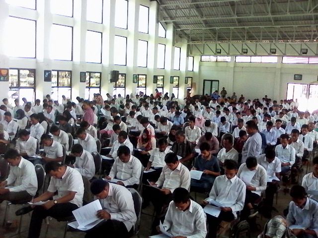 Calon Panwaslu Kecamatan se Kuansing Ikuti Tes Wawancara