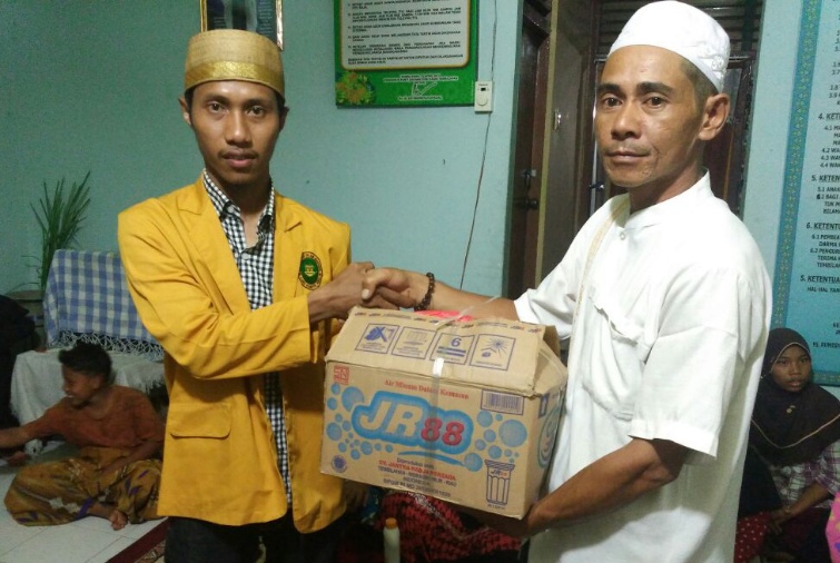 1 Muharram 1439 H, Mahasiswa FIAI UNISI Kunjungi Panti Asuhan Puri Kasih