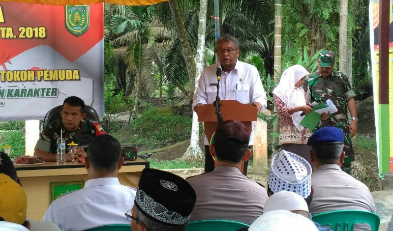 Pjs Bupati Buka Tatap Muka Tim Wasev TMMD Ke-101 Kodim 0314/Inhil