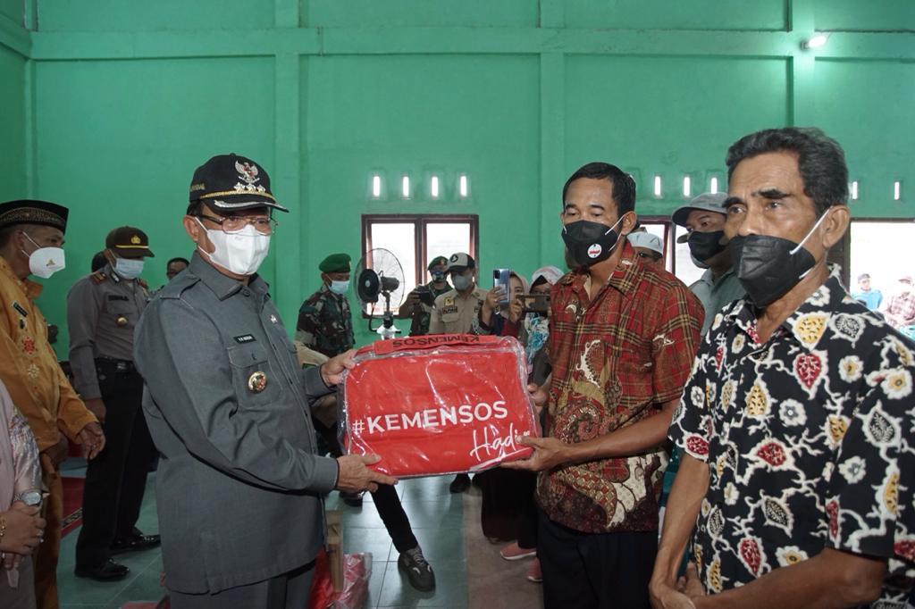 Bupati Inhil Janji bantu Pembangunan Rumah Korban