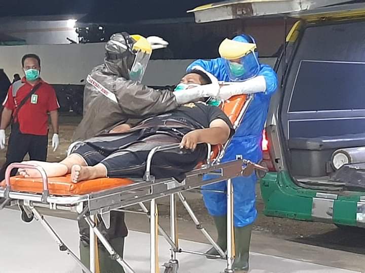 Hasil Rapid Test Positif, Seorang Warga Rantauprapat di Rujuk ke RS Adam Malik Medan