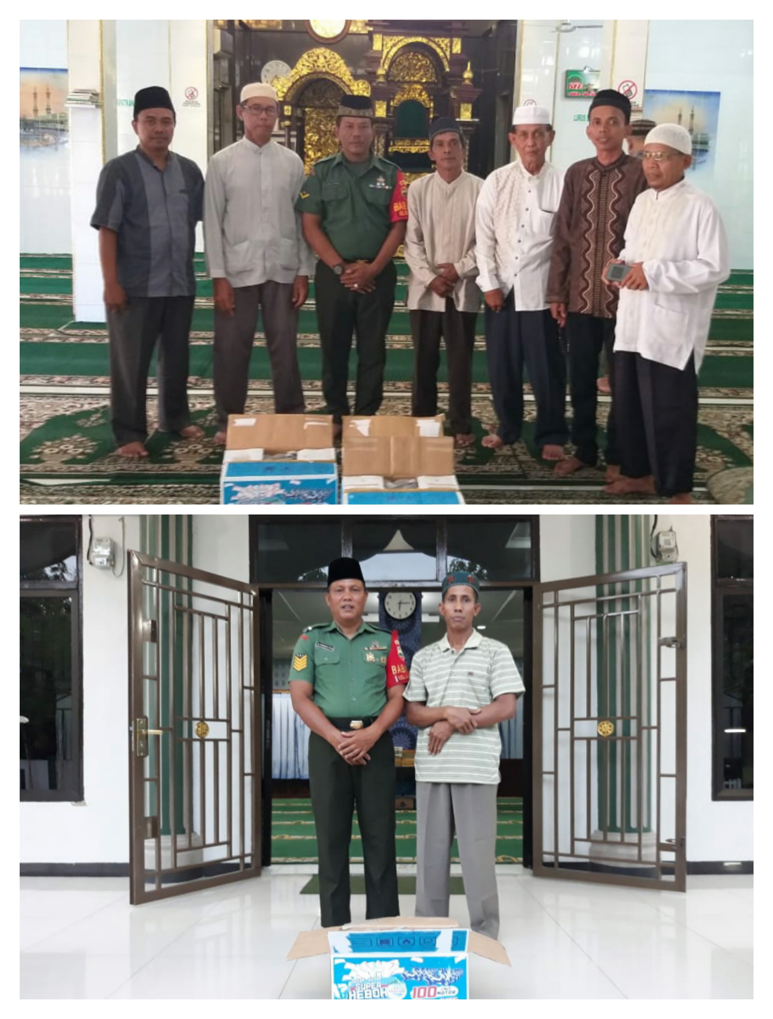 Dandim 0320/Dumai Berikan Ta'jil Selama Bulan Ramadhan ke Mesjid-Mesjid Secara Bergantian