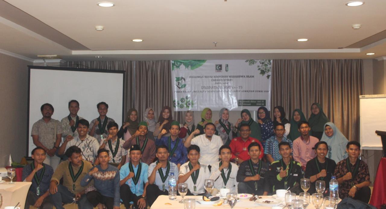 Dienatalis ke-73 HMI Cabang Dumai Berlangsung Khitmad