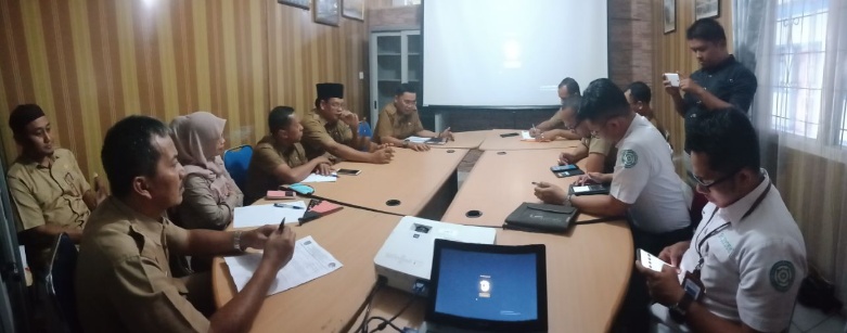 Pencanangan Sistem Informasi Terintegrasi Berbasis Aplikasi Mobile Diskominfops Inhil Didukung