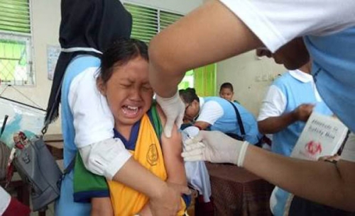 Imunisasi MR di Pelalawan Masih 53 Persen