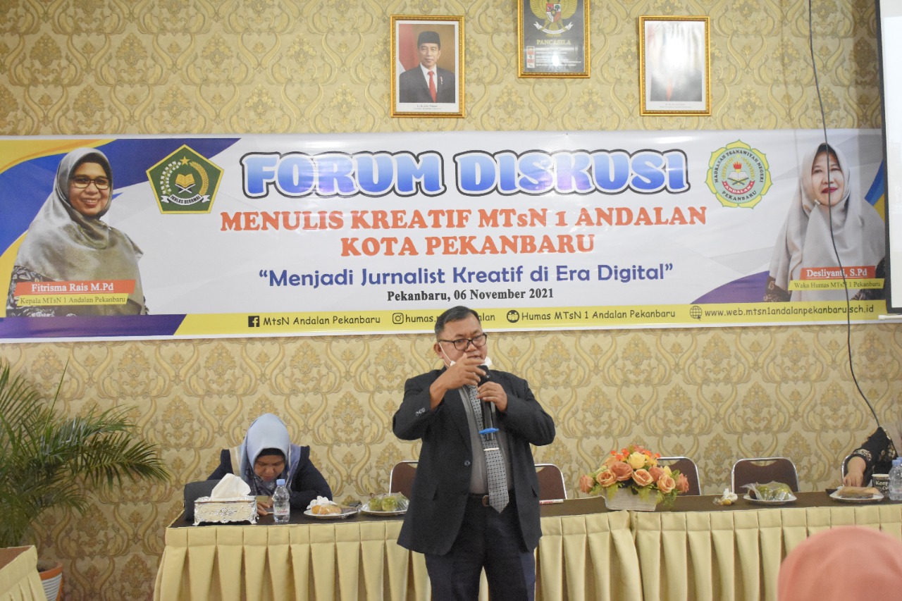 Wahyudi El Panggabean: Sebagai Pendidik, Guru Perlu Memahami Ilmu Jurnalistik