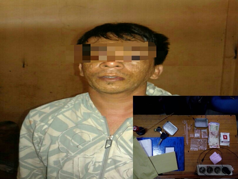 Salah satu Personil Sat Pol PP Bengkalis dicokok Sat Sabhara Polres Bengkalis