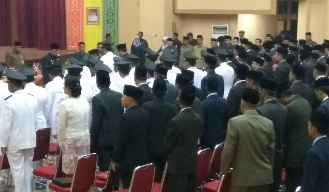 Ratusan Pejabat Administrator Pemkab Inhil Resmi Dikukuhkan