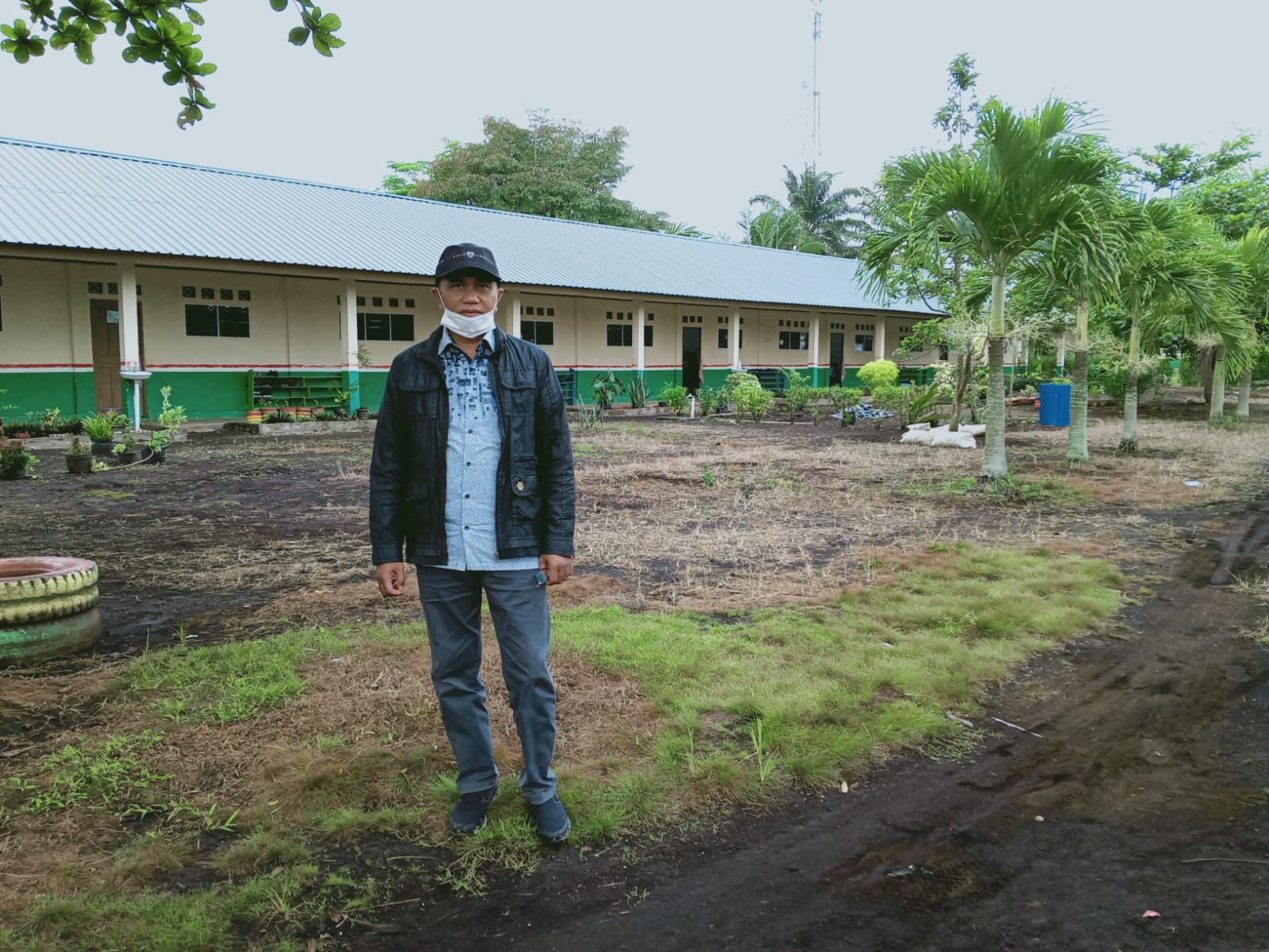 Kagun Melihat Sekolah di Perbatasan Inhil-Pelalawan