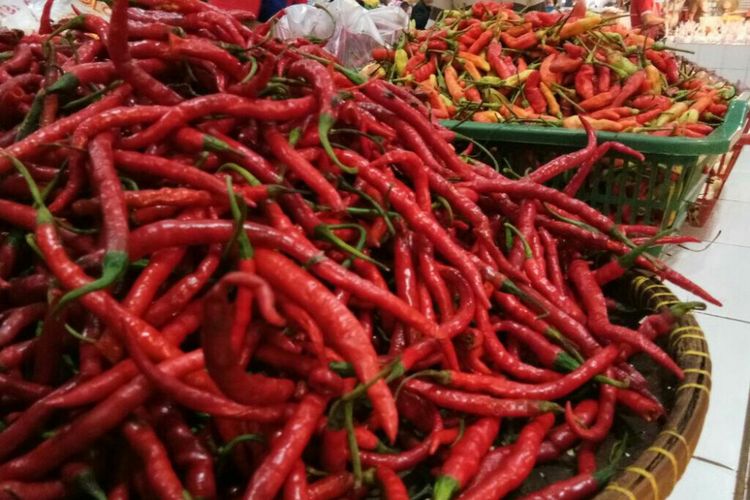 Jelang Idul Adha Harga Cabe Melonjak di Pangkalan Kerinci