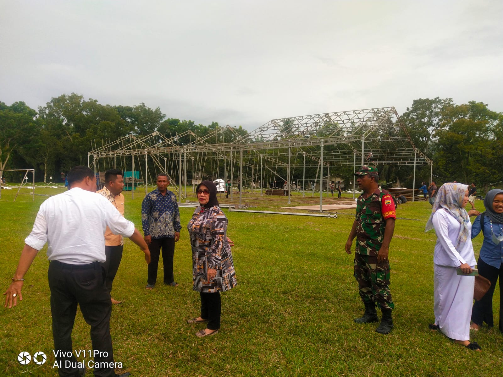 Wakil Bupati Labuhanbatu Tinjau Persiapan Menjelang MTQ Ke-51 Tahun 2022