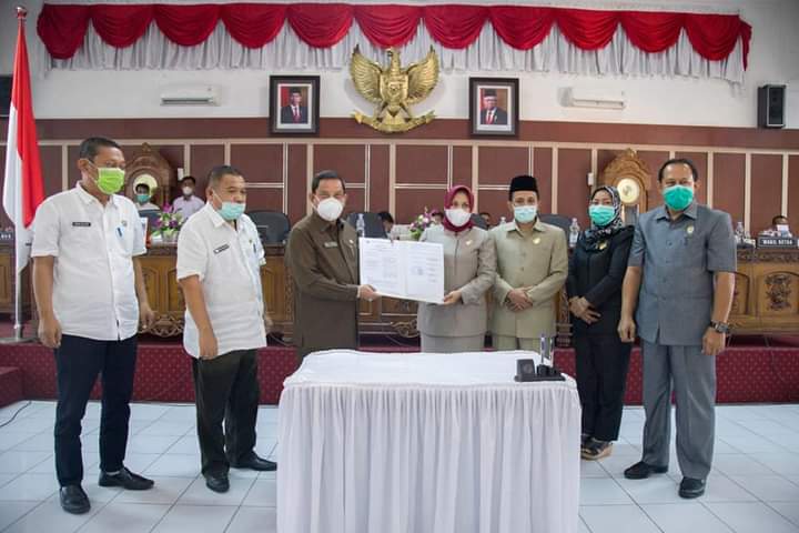DPRD Labuhanbatu Setujui Ranperda Perubahan APBD Anggaran 2020