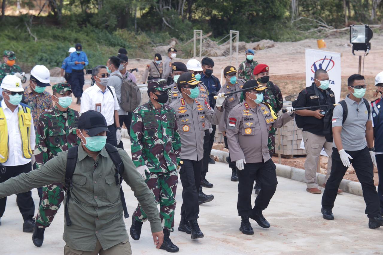 Kapolri dan Panglima Tinjau RS Covid-19 di Pulau Galang