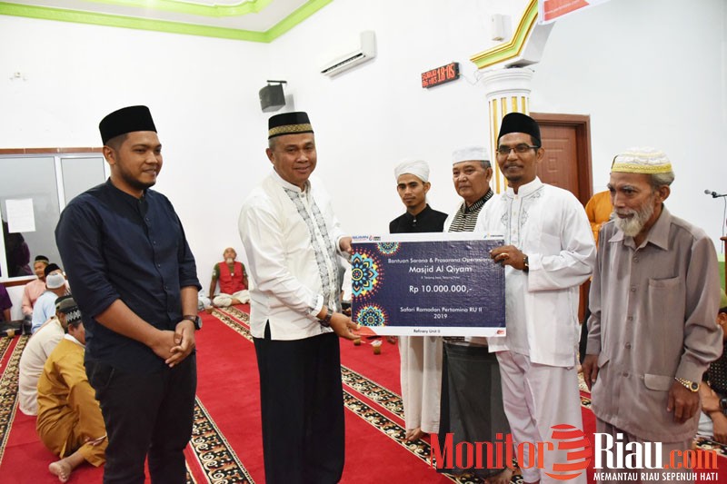 Pertamina Dumai Bantu 6 Masjid dan 5 Musala