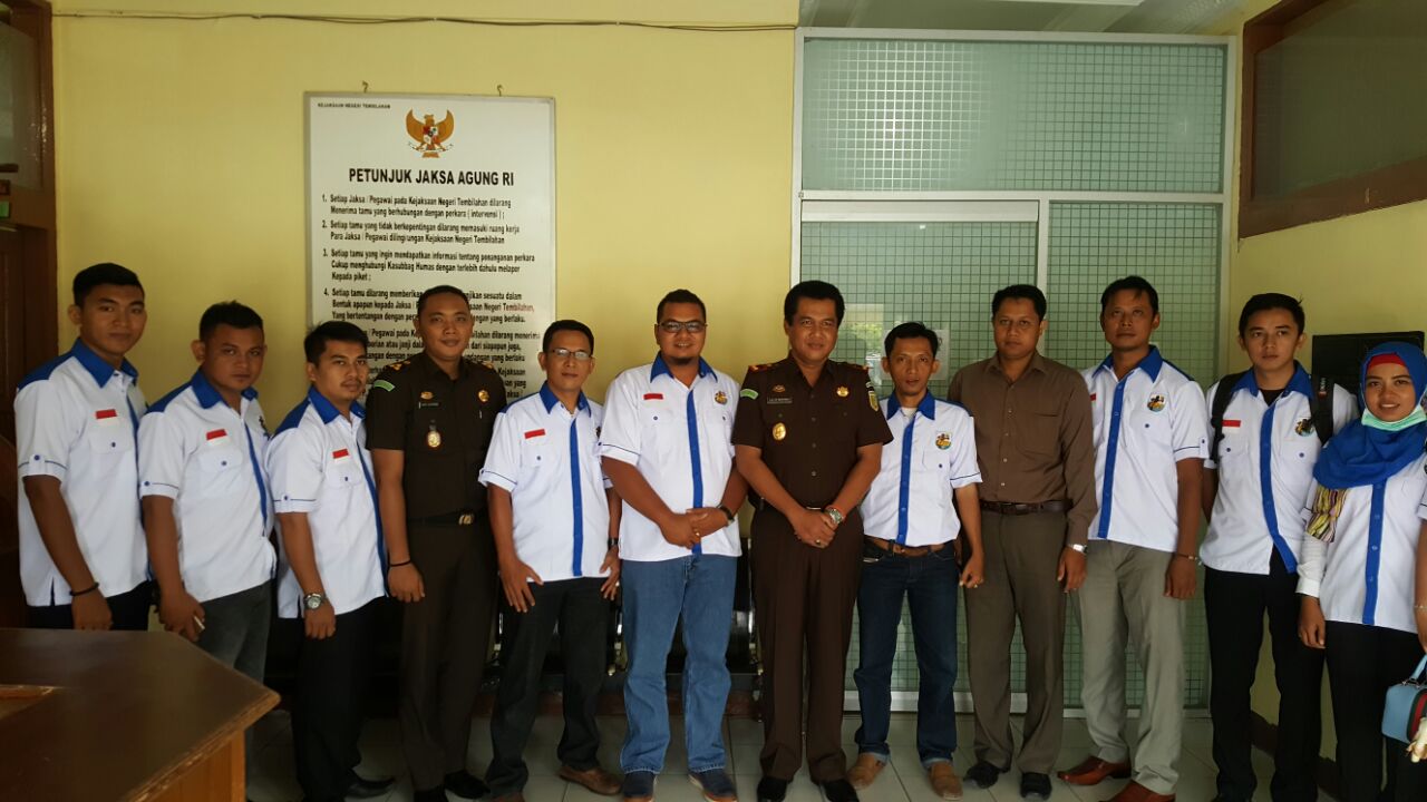 KNPI Sambangi Kejari Inhil Dalam Rangka Pererat Silaturahmi