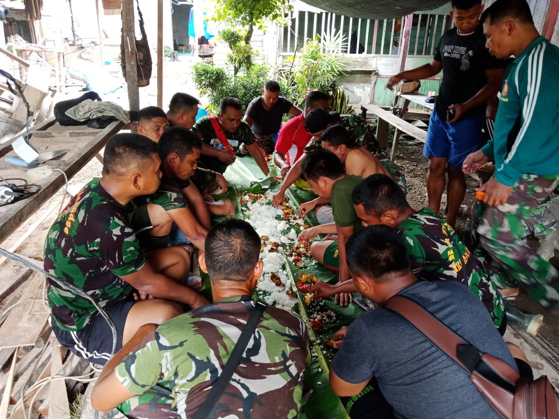 Satgas TMMD Ke-101 Kodim 0314/Inhil Semakin Menyatu dengan Masyarakat