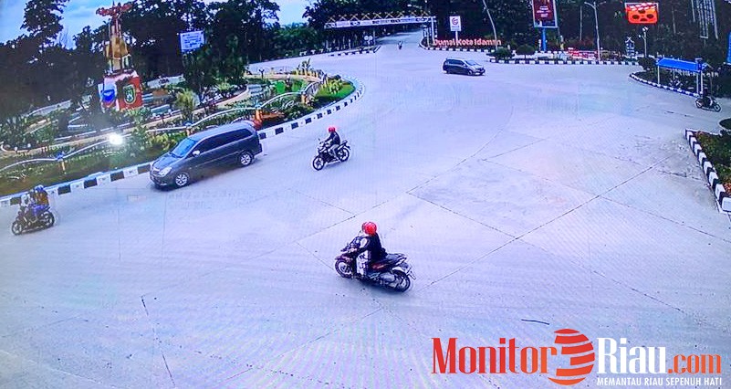 Kabel Dicuri, Traffic Light Persimpangan Bundaran Dumai Mati
