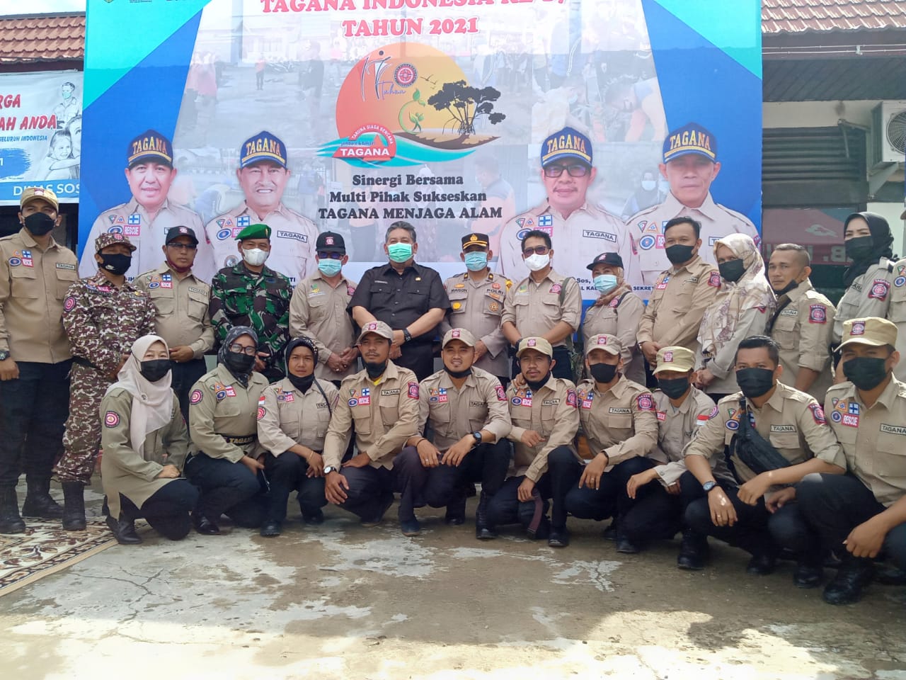 Dinsos Inhil Gelar Syukuran HUT Tagana ke-17