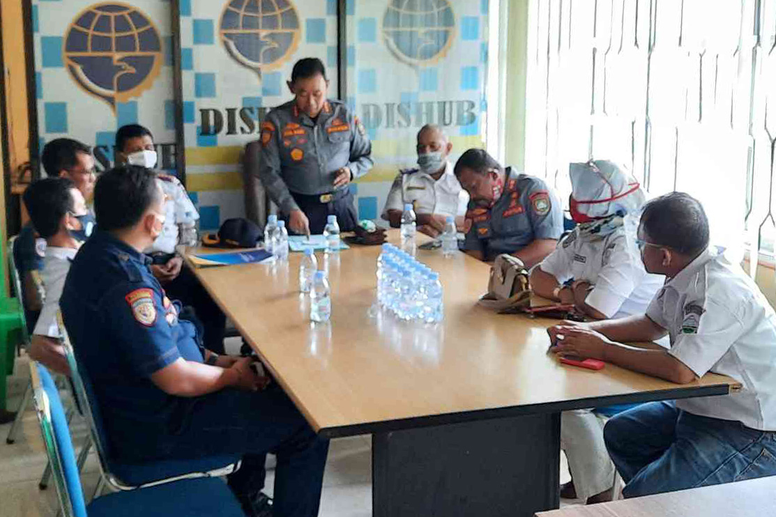 Penerbitan BLUe, Dishub Dumai Jalin Kerja Sama Dengan Dishub Bengkalis