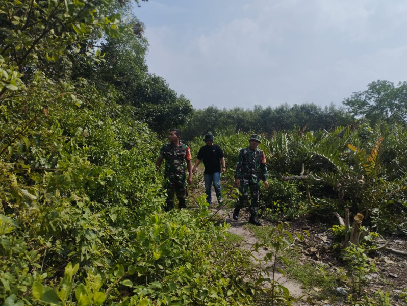 Serka Eri Efrianto Berikan Sosialisasi Terkait Bahaya Karhutla