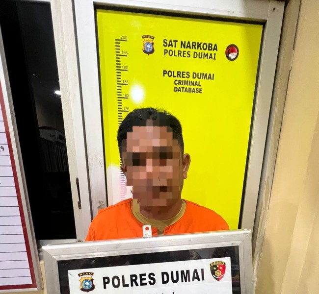 Menguasai Paket Sabu, A Langsung Digondol ke Polres Dumai