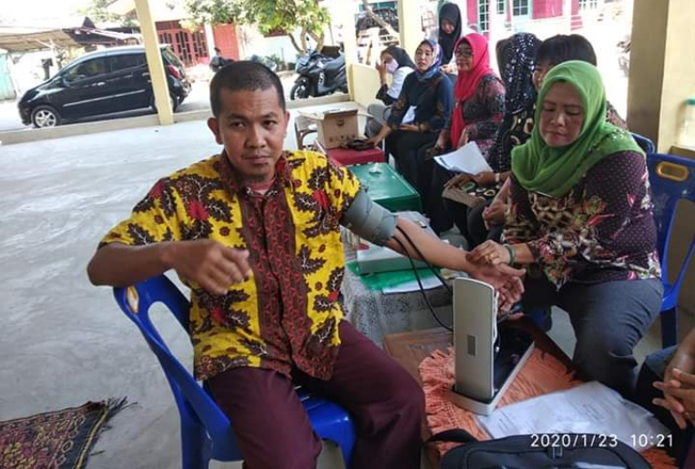 Dinas Kesehatan Labuhanbatu Turun Langsung Ajak Masyarakat Sei Berombang Manfaatkan Posyandu
